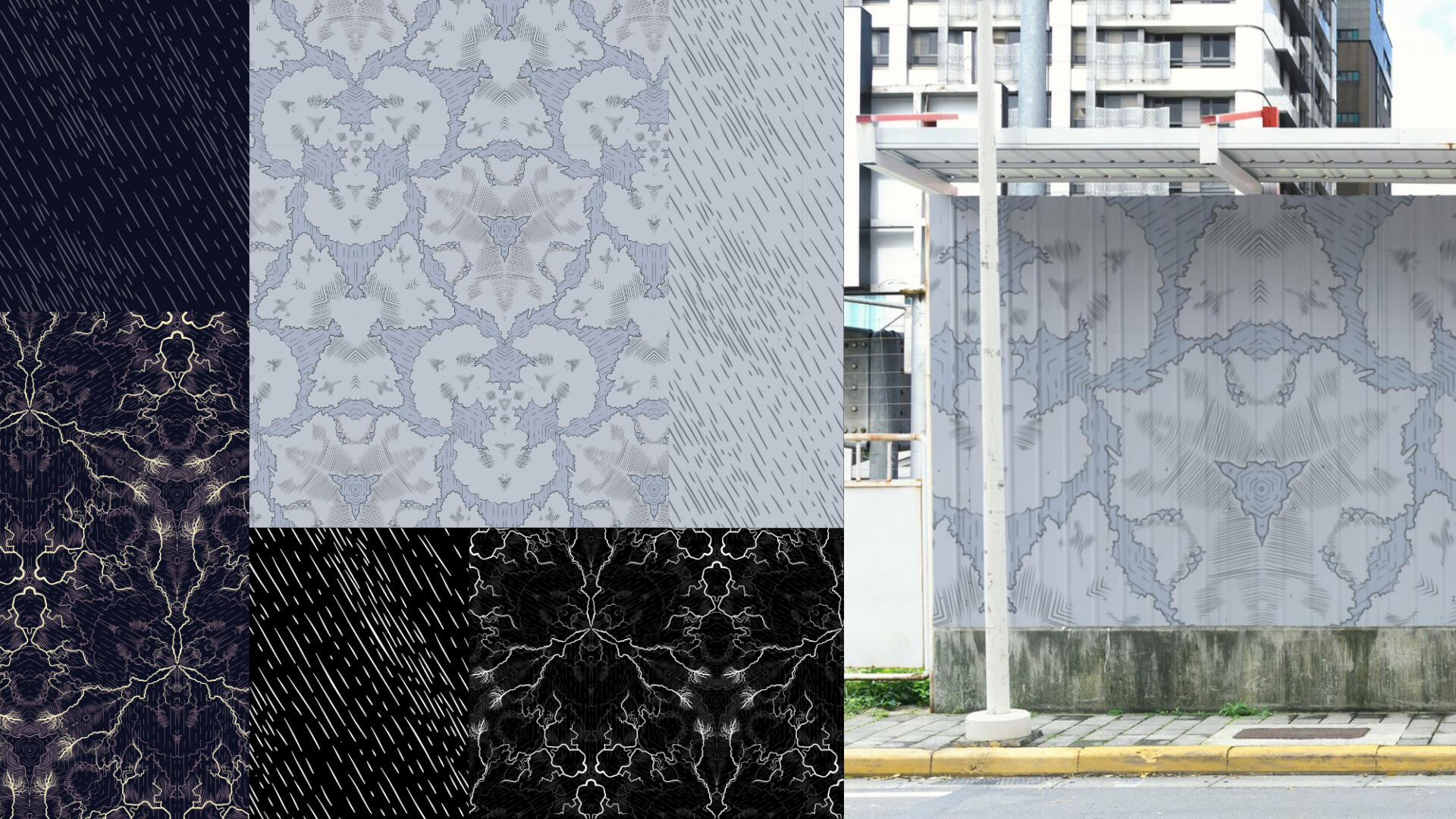 Surface pattern design and illustration Toronto Canada