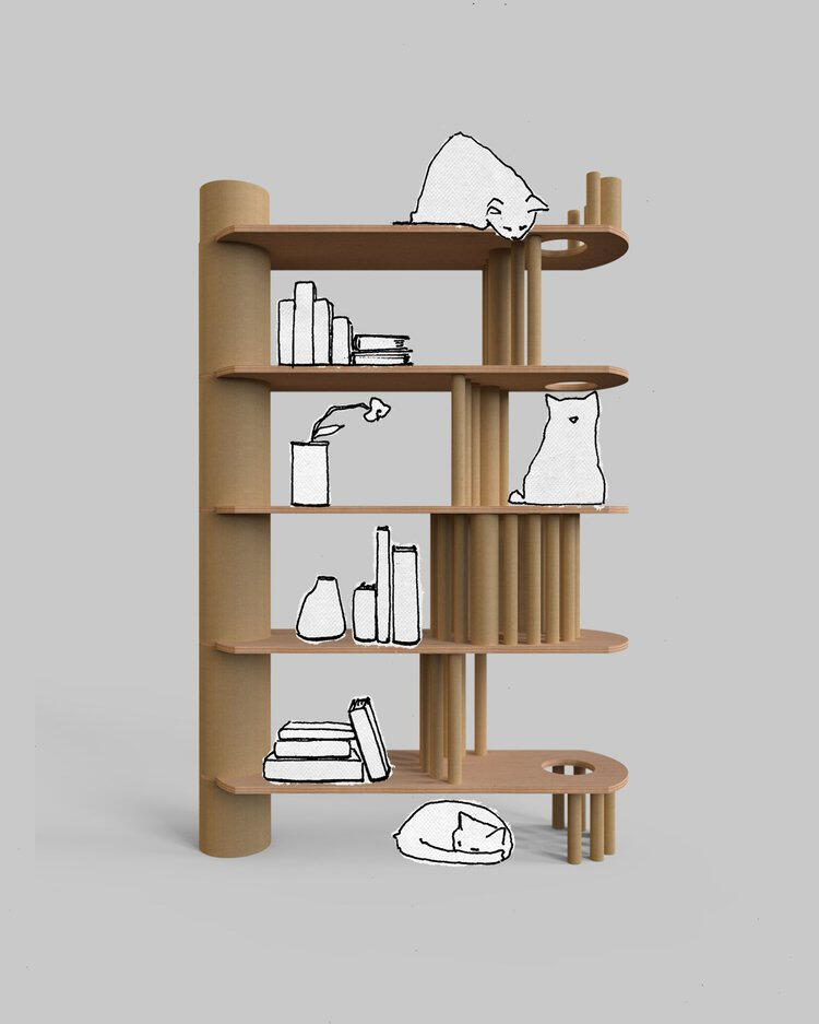 Shelf- Design and Illustration, Cofo Design Winning Entry